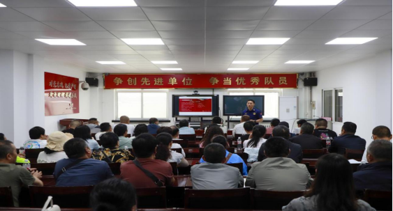 平凉市福彩中心消防实训：120余“站点卫士”淬练安全硬功，筑牢运营“防火墙”